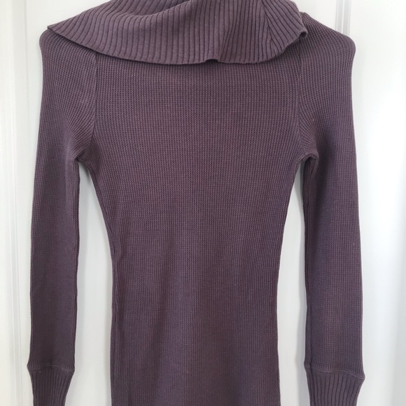 Anthropologie Pure + Good Purple Turtleneck - Picture 3 of 6